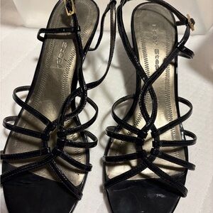 Easy Street Black Women's Wedges